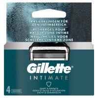 Gillette INTIMATE Rasierklingen 4 St.