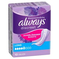always Slipeinlagen discreet Long, 10 St.