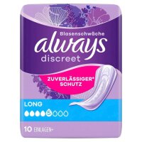always Slipeinlagen discreet Long, 10 St.