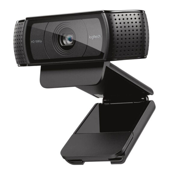 Logitech C920 HD PRO Webcam schwarz