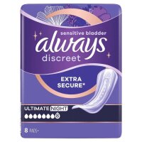 always Inkontinenzeinlagen discreet Extra Sicher Ultimate Nacht, 8 St.