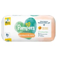 Pampers® Feuchttücher protect & care Harmonie™ 1-lagig weiß, 176 St.