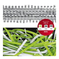 hama Mini S6 Aktenvernichter mit Streifenschnitt P-1, 8 mm, bis 6 Blatt, schwarz