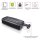 hama Mini S6 Aktenvernichter mit Streifenschnitt P-1, 8 mm, bis 6 Blatt, schwarz