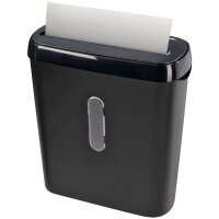 hama Basic S6 Aktenvernichter mit Streifenschnitt P-2, 6...