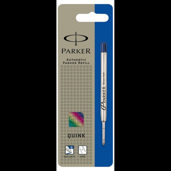 PARKER QUINK Kugelschreibermine B blau, 1 St.