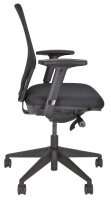 BISLEY Bürostuhl Optime, DSON733 Stoff schwarz, Gestell schwarz