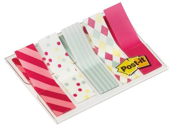 Post-it® Index Mini Haftmarker farbsortiert 5x 20 Streifen