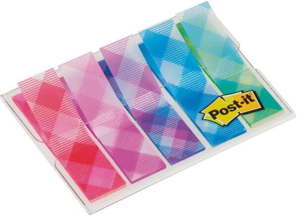 Post-it® Index Mini Haftmarker farbsortiert 5x 20 Streifen