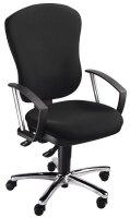 Topstar Bürostuhl Steel Point 80, 8189 BB0 Stoff schwarz, Gestell chrom