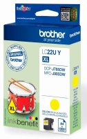 brother LC-22UY gelb Druckerpatrone