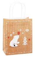 12 TSI Geschenktüten Weihnachten Kraftpapier Serie 1 Motiv sortiert 18,0 x 23,0