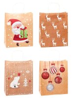12 TSI Geschenktüten Weihnachten Papier Serie 3...