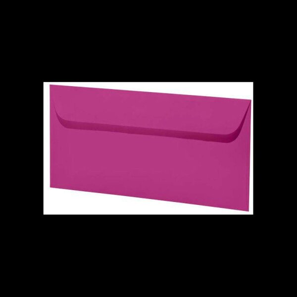 artoz Briefumschläge Mosaic DIN lang ohne Fenster fuchsia haftklebend 20 St.