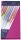 artoz Briefumschläge Mosaic DIN lang ohne Fenster fuchsia haftklebend 20 St.