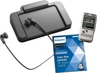 PHILIPS PocketMemo DPM6700 digitales Diktiergerät-Set 4 GB