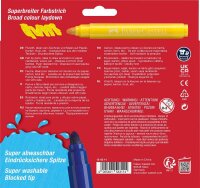 FABER-CASTELL Jumbo Super Washable Filzstifte...