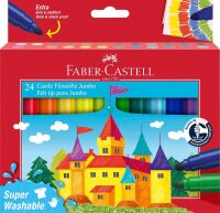 FABER-CASTELL Jumbo Super Washable Filzstifte...