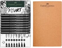 FABER-CASTELL Pitt Artist Pen  Handlettering-Set schwarz,...