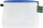 FolderSys Reißverschlussbeutel DIN A4 transparent/blau 0,28 mm, 1 St.