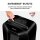AKTION: Fellowes Powershred LX85 Aktenvernichter mit Partikelschnitt P-4, 4 x 40 mm, bis 12 Blatt, schwarz mit 25 Euro CashBack