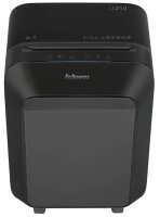 Fellowes Powershred LX210 Aktenvernichter mit Partikelschnitt P-4, 4 x 12 mm, bis 16 Blatt, schwarz