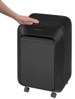Fellowes Powershred LX210 Aktenvernichter mit Partikelschnitt P-4, 4 x 12 mm, bis 16 Blatt, schwarz