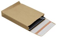 BONG Faltentaschen e-Green ca. DIN C5 ohne Fenster braun mit 4,0 cm Falte, 250 St.