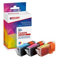edding EDD-301 cyan, magenta, gelb Druckerpatronen...
