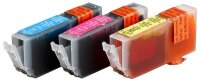 edding EDD-301 cyan, magenta, gelb Druckerpatronen kompatibel zu Canon CLI-526 C/M/Y, 3er-Set