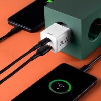 hama Ladeadapter weiß, 20 Watt