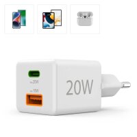 hama Ladeadapter weiß, 20 Watt