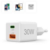 hama Ladeadapter weiß, 30 Watt