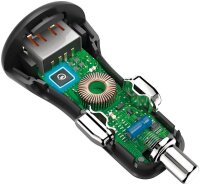 hama Kfz-Ladeadapter schwarz, 19,5 W