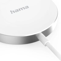 hama MagCharge FC15 Induktive Ladestation weiß, 15 Watt