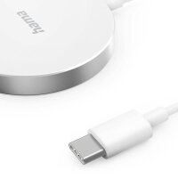 hama MagCharge FC15 Induktive Ladestation weiß, 15 Watt