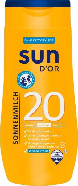 SUN D‘OR Sonnenmilch 250 ml