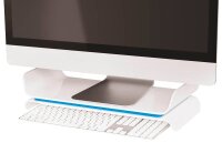 LEITZ Monitorständer Ergo WOW weiß, blau