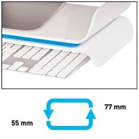 LEITZ Monitorständer Ergo WOW weiß, blau