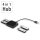 hama USB-Hub 4-fach schwarz