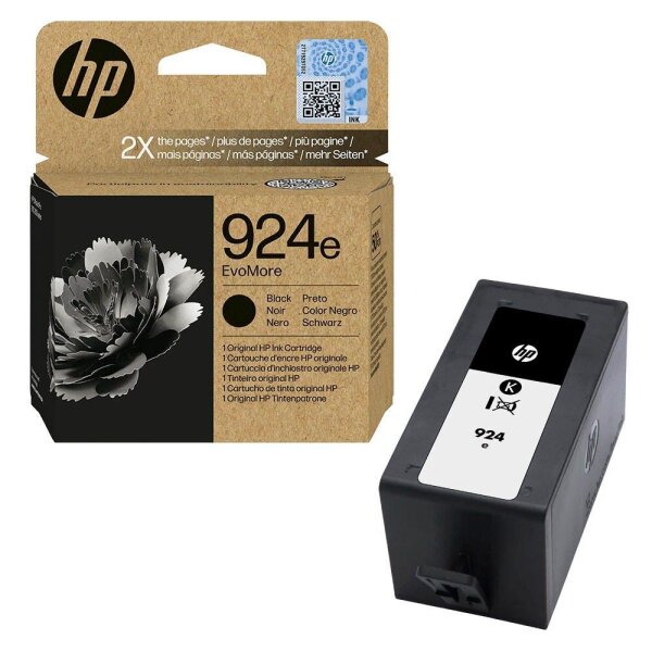 HP 924e(4K0V0NE) schwarz Druckerpatrone