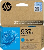 HP 937e(4S6W6NE) cyan Druckerpatrone