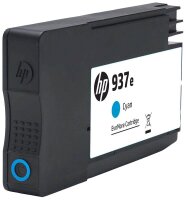 HP 937e(4S6W6NE) cyan Druckerpatrone