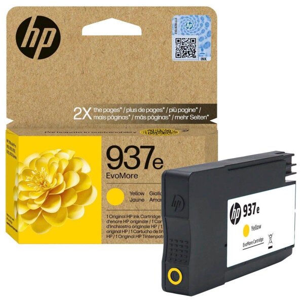 HP 937e(4S6W8NE) gelb Druckerpatrone