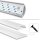 hama halbrund PVC Kabelkanal 100,0 cm weiß
