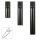 hama halbrund PVC Kabelkanal 100,0 cm schwarz