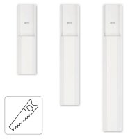hama eckig Alu Kabelkanal 110,0 cm weiß