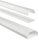 hama eckig Alu Kabelkanal 110,0 cm weiß