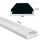 hama eckig Alu Kabelkanal 110,0 cm weiß