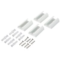 hama halbrund Alu Kabelkanal 110,0 cm weiß